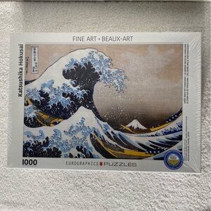 Eurographics The Great Wave off Kanagawa Katsushika Hokusai 1000 Piece Puzzle